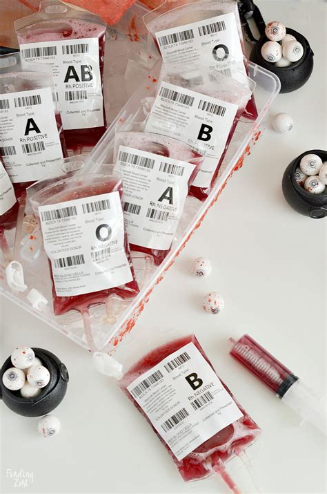 how to make fake blood bag|blood bag drink pouches.